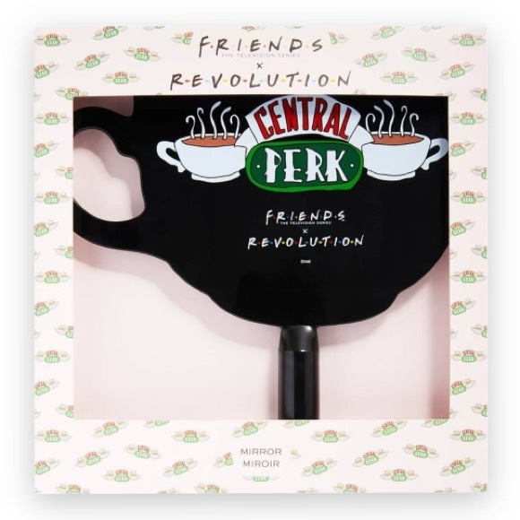 Revolution Makeup x Friends Central Perk Mirror Large Handheld - Picture 2 of 4